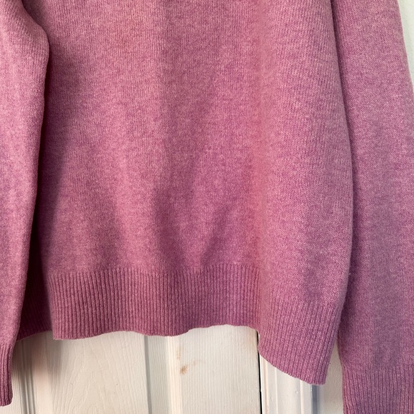 J. Crew Women's Mauve Crew Neck Sweater - Picture 3 of 11